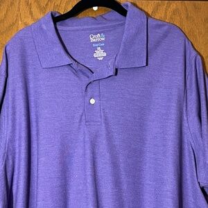 Purple polo, worn once
